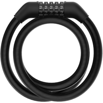 Cable de acero, ABS, aleación de zinc - Xiaomi Electric Scooter Cable Lock XIAOMI, Negro