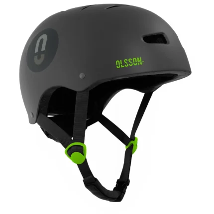 Casco - URBAN RIDER Antracita para patinete eléctrico, bicicleta, skate, patines OLSSON, Antracita